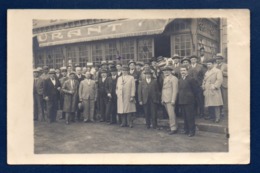 Maroc. Carte-photo. Mazagan. Cinéma De Mme Dufour, Place Dubro. Réunion Des Anciens Combattants. 1938 - Autres & Non Classés