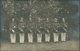 Militär 1.WK (Erster Weltkrieg) Soldaten Gewehr Pickelhaube 1915 Privatfoto - War 1914-18