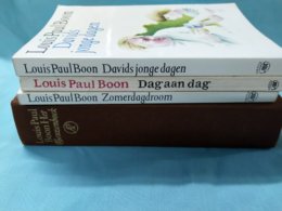 Louis Paul Boon; David's Jonge Jaren, Dag Aan Dag, Zomerdagdroom, Het Geuzenboek; - Belletristik