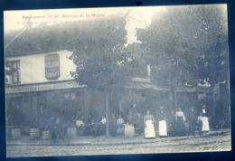 Cpa Du 94 Bonneuil Sur Marne Restaurant Dejan Avenue De La Mairie A La Tête De Ligne Des Tramways Concorde Bonneuil LZ86 - Bonneuil Sur Marne