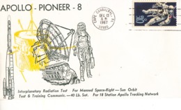 USA 1967 Apollo And Pioneer-8 Commemorative Cover - North  America