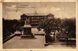 CPA AK Pirmasens - Exerzierplatz - Bismarckdenkmal GERMANY (914121) - Pirmasens