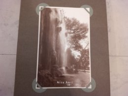 PHOTO NICE AVRIL 1929 CASCADE - Other & Unclassified