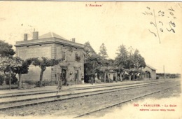 L' Ariège -590- VARILHES -la Gare -ed. Labouche - Varilhes