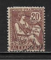 ALEXANDRIE  ( ALEX - 3 )   1902 N° YVERT ET TELLIER  N° 26 - Used Stamps