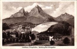 CPA AK SALZBERG BERCHTESGADEN Landhaus Kropfleiten GERMANY (980068) - Berchtesgaden