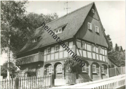 Ebersbach - Steinstraße 1 - Umgebindehaus - Foto-AK Grossformat - Verlag Bruno Scholz Ebersbach - Ebersbach (Löbau/Zittau)