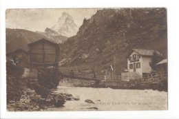 22694 - Chalet Et Vieux Pont Sur La Viège (attention Déchirure) - Viège