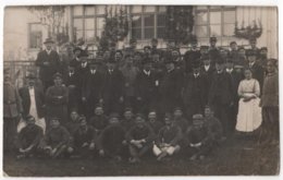 Carte Photo Militaria WWI Par Atelier Verra Rosenheim Camp De Prisonniers - War 1914-18