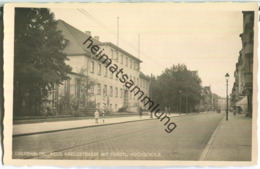 Eberswalde - Neue Kreuzstrasse - Forstliche Hochschule - Foto-Ansichtskarte - Verlag Paul Teltow Eberswalde 30er Jahre - Eberswalde