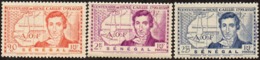 Détail De La Série Centenaire René Caillié ** Sénégal N° 150 à 152 - 1939 Centenaire De René Caillé