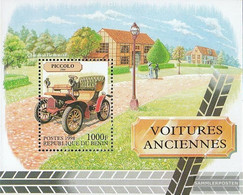 Benin Block43 (complete Issue) Unmounted Mint / Never Hinged 1998 Old Cars - Andere & Zonder Classificatie