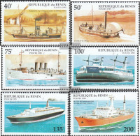 Benin 631-636 (complete Issue) Unmounted Mint / Never Hinged 1995 Vessels - Sonstige & Ohne Zuordnung