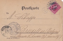 Postkarte - Grüss Aus Stockholm 7-6-00 (Liebes Letter !) - ... - 1855 Prefilatelia