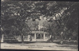 CPA Papeete Tahiti Hôtel Du Gouvernement The Governor's Residence Edition G Spitz Tahiti - Polynésie Française