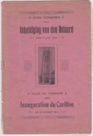 TONGEREN-INHULDIGING VAN DEN BEIAARD-INAUGURATION-CARILLON-1914-BROCHURE+-10 PAGINAS-AFM:15-23CM-ETAT USEE+COMPLET - Otros & Sin Clasificación