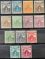 TUNISIE - TAXE - N°37-40-41-42-45-47-49-50-59-60-61-62-63 - Neufs SANS Charnière ** / MNH - Strafport