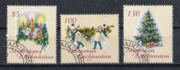 Liechtenstein 2008 : Timbres Yvert & Tellier N° 1443 - 1444 Et 1445 Avec Oblit. Rondes. - Oblitérés