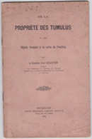 TONGEREN-PROPRIETE DES TUMULUS-CHEVALIER-PAUL SCHAETZEN-BROCHURE+-22 PAGINAS-AFM:14-22CM-ETAT USEE+COMPLET - Otros & Sin Clasificación