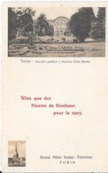 Torino - Giardini Publici .........Rien Que Des Heures De Bonheur Pour Le 1907 - Grand Hôtel Suisse-Terminus TURIN - Bar, Alberghi & Ristoranti