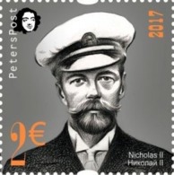 Finland. Peterspost. 100th Anniversary Of The Abdication Of The Russian Emperor Nicholas II From The Throne. Stamp - Ungebraucht