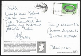 1991 - EIRE - Card + SG 823 [Art Treasures - Broighter Hoard] - Lettres & Documents