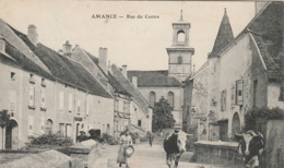 70  AMANCE  HAUTE SAONE BELLE  CPA  RUE DU CENTRE - Otros & Sin Clasificación