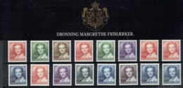 Denmark 1982/1984.  Queen Margrethe II. Lot MNH Stamps. - Collections