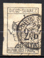 Col17  Colonie Diego Suarez  N° 9 Oblitéré  Cote 130,00€ - Oblitérés