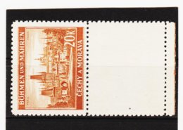 HSE512 BÖHMEN Und MÄHREN1940 Michl 37 LS ** Postfrisch SIEHE ABBILDUNG - Unused Stamps