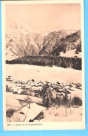 Suisse-Leysin (Aigle-Vaud)-1910-Village Et Le Chamossaire Sous La Neige-Oblitération De Leysin Et Verviers-Timbre YT 131 - VD Vaud
