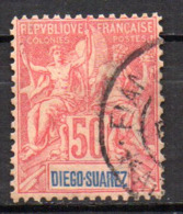 Col17  Colonie Diego Suarez  N° 48 Oblitéré  Cote  18,00€ - Used Stamps