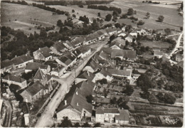 70 CHAUVIREY LE CHATEL  HAUTE  SAONE  BELLE  CPSM VUE AERIENNE - Altri & Non Classificati