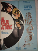 "Les Faux Jetons" S. Koscina, P. Noiret, L. Seigner...1964 - Affiche 60x80 - TTB - Afiches & Pósters