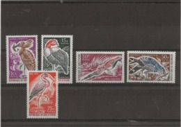 COTE D'IVOIRE N° 238 A 242 -NEUF X -SERIE OISEAUX - ANNEE 1965 - Nuevos