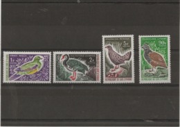 COTE D'IVOIRE N° 249 A 252 -NEUF X -SERIE OISEAUX - ANNEE 1966 - Ungebraucht