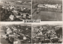 70  DEMANGEVELLE   HAUTE  SAONE  BELLE  CPSM MULTIVUES - VUES GENERALES - Autres & Non Classés