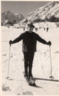 S3058 Cpa 05 L'Argentière La Bessée " Carte Photo Jeune Skieur " Photo Pogneux " - L'Argentiere La Besse