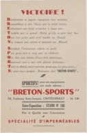 Publicités - Magasin Breton Sports - 30 Faubourg Saint-Jacques Châtellerault - Football - Publicités