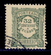 ! ! Portugal - 1922 Postage Due 32 C - Af. P 36 - Used - Used Stamps