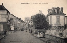 S3139 Cpa 95 Menucourt -  Rue Du Château - Menucourt