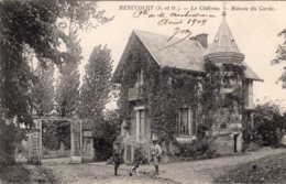 S3140 Cpa 95 Menucourt -  Le Château, Maison Du Garde - Menucourt