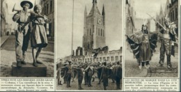 Folklore Ypres Photos Extraites D'un Journal De 1936?    (Lot 302) - Altri & Non Classificati