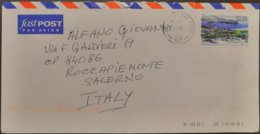 2007 New Zealand - Scott Base $ 2.00 -  Used Stamp On Cover To Italy - Lettres & Documents