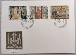 1979 FDC Weihnachtsmarken MiNr: 738-740 - Brieven En Documenten