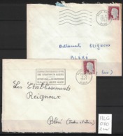 2 Enveloppes De 1961 Issues D'Algérie - Lettres & Documents