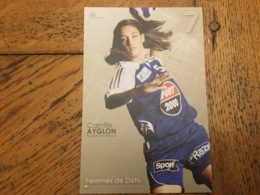 Camille AYGLON Joueuse De L’équipe De France - Pallamano