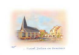 Saint Julien En Genevois Série De 5 Cartes - Saint-Julien-en-Genevois