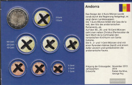 Andorra And 9 2014 Stgl./unzirkuliert Stgl./unzirkuliert 2014 2 Euro Kursmünze - Andorra