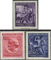 Bohemia And Moravia 128-130 (complete Issue) Unmounted Mint / Never Hinged 1943 Richard Wagner - Unused Stamps